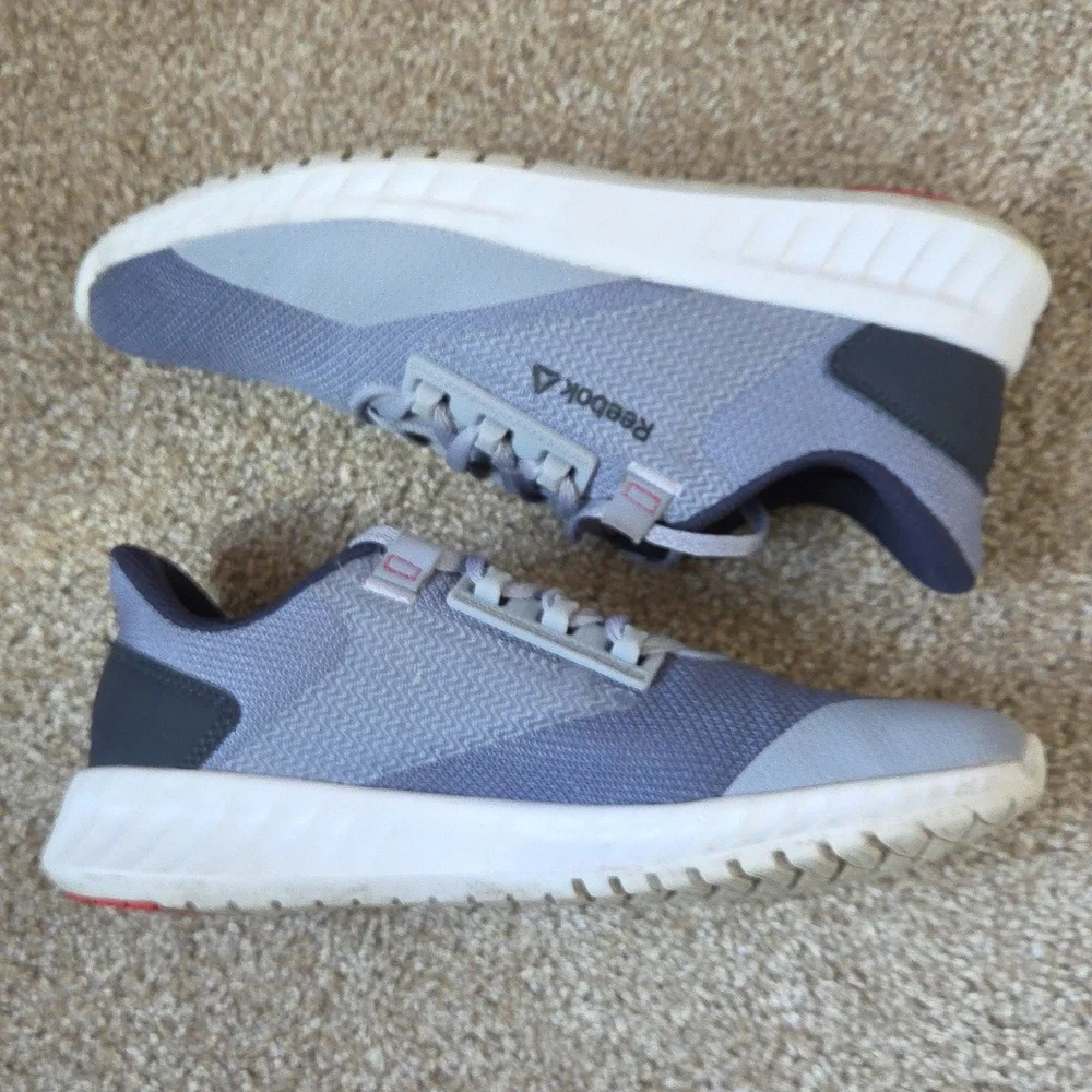 Reebok Women’s Sneakers - Gray/Purple Size 6 S0194 - Picture 2 of 9